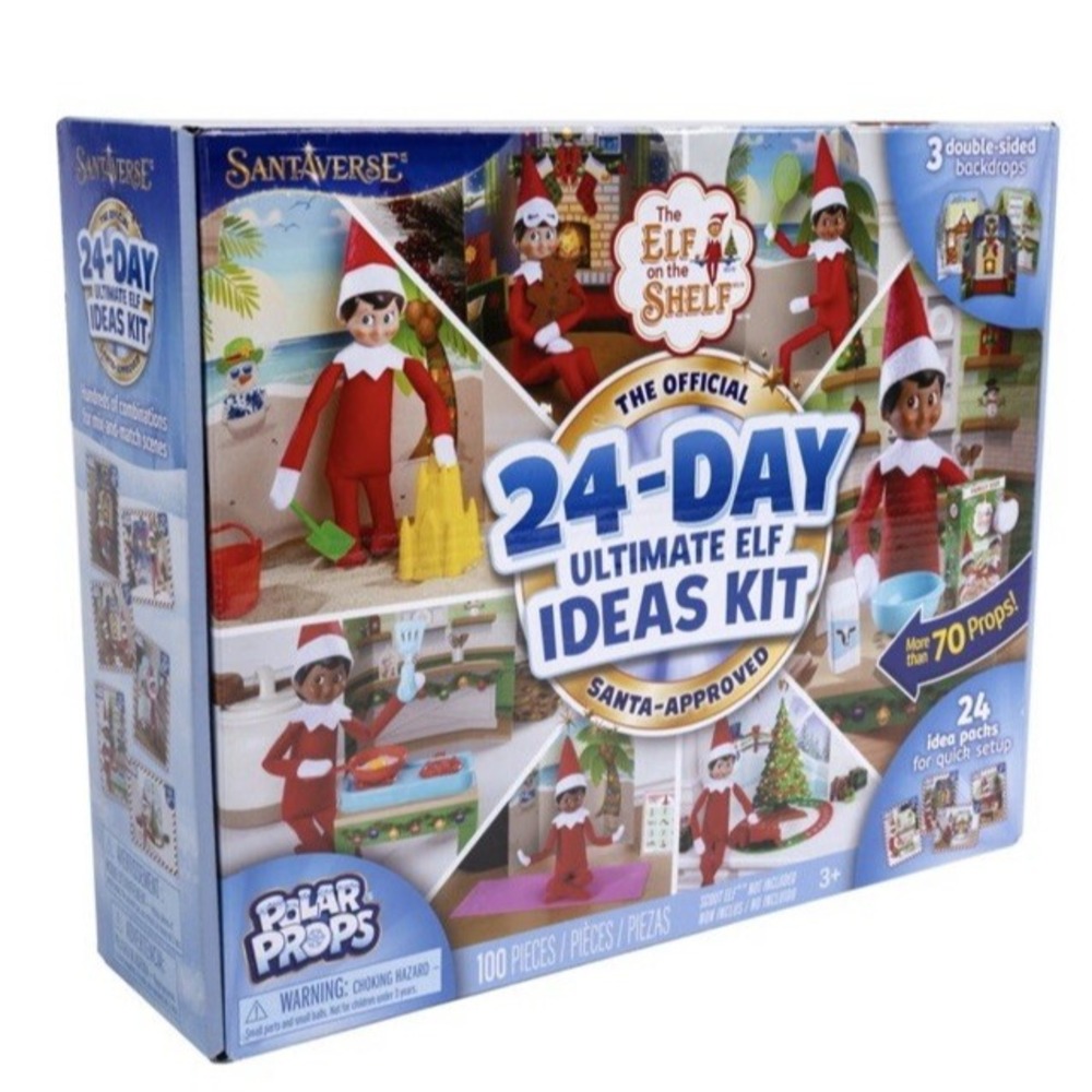 The Elf on the Shelf 24-Day Ultimate Kit โ Official Elf Ideas and Props